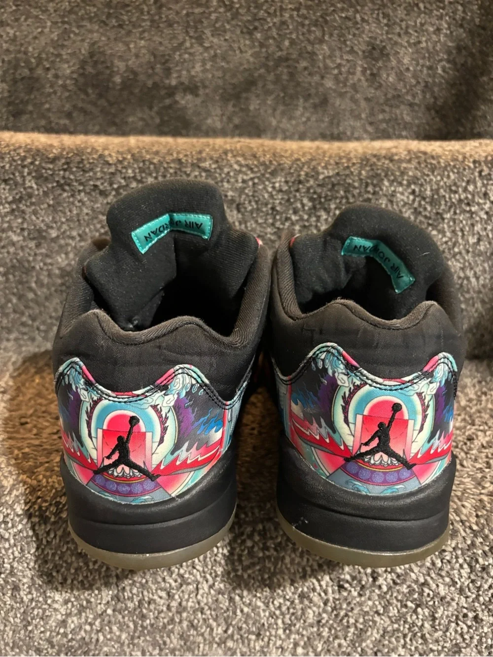 Nike Air Jordan 5 Retro Low Chinese New Year Black size 12